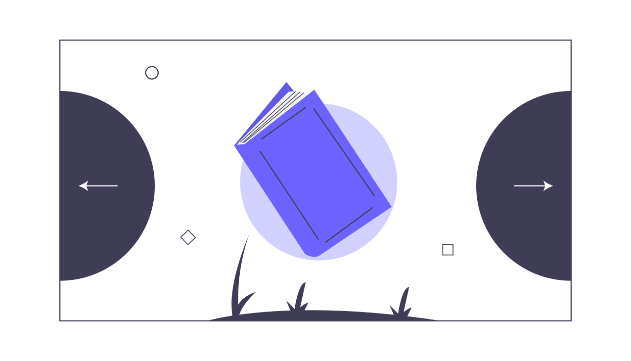 illustration of books