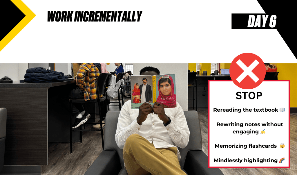 Work Incrementally 