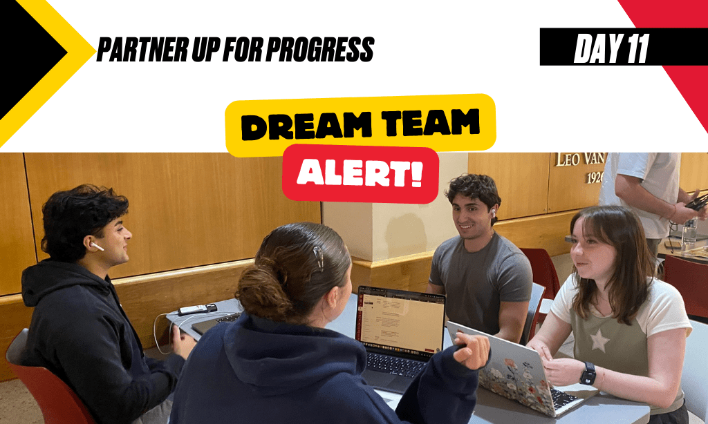 Partner up for Progress 